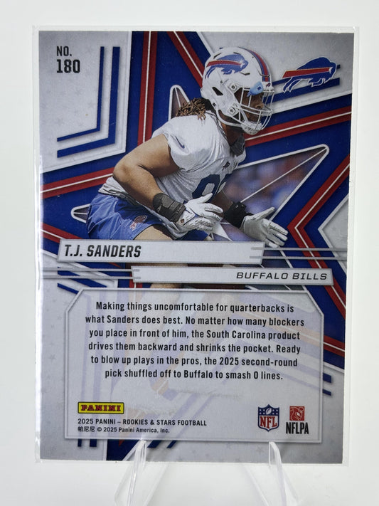 2025 Panini Rookies & Stars #180 T.J. Sanders