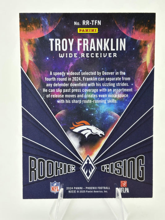 2024 Panini Phoenix #RR-TFN Troy Franklin Rookie Rising Stars