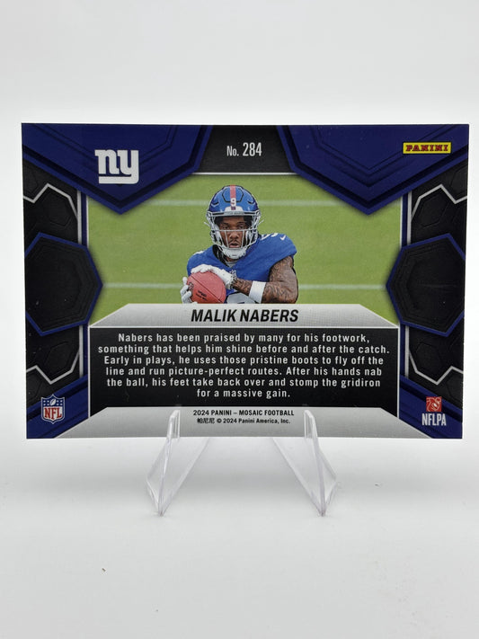 2024 Panini Mosaic #284 Malik Nabers