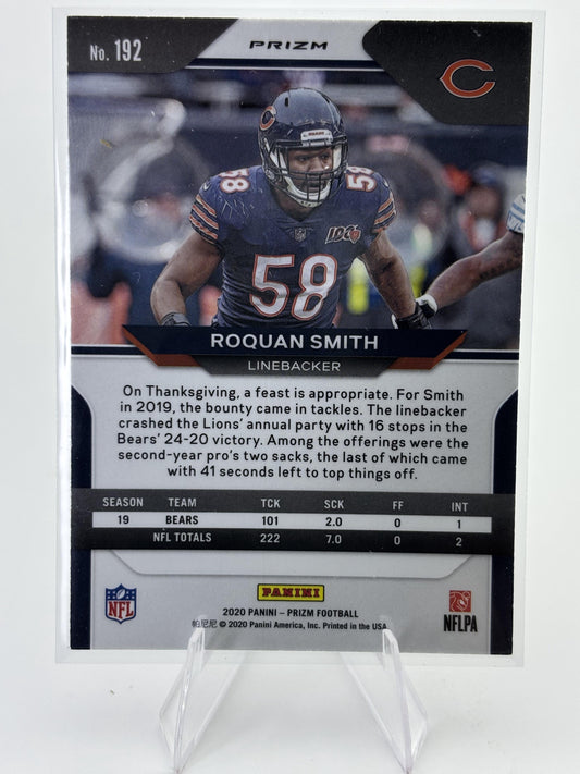 2020 Panini Prizm #192 Roquan Smith Prizm Red Ice