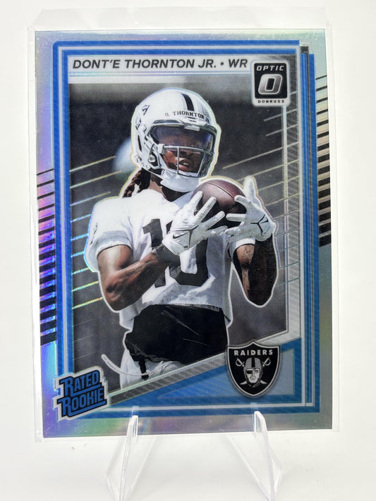 2025 Donruss Optic #279 Dont'e Thornton Jr.