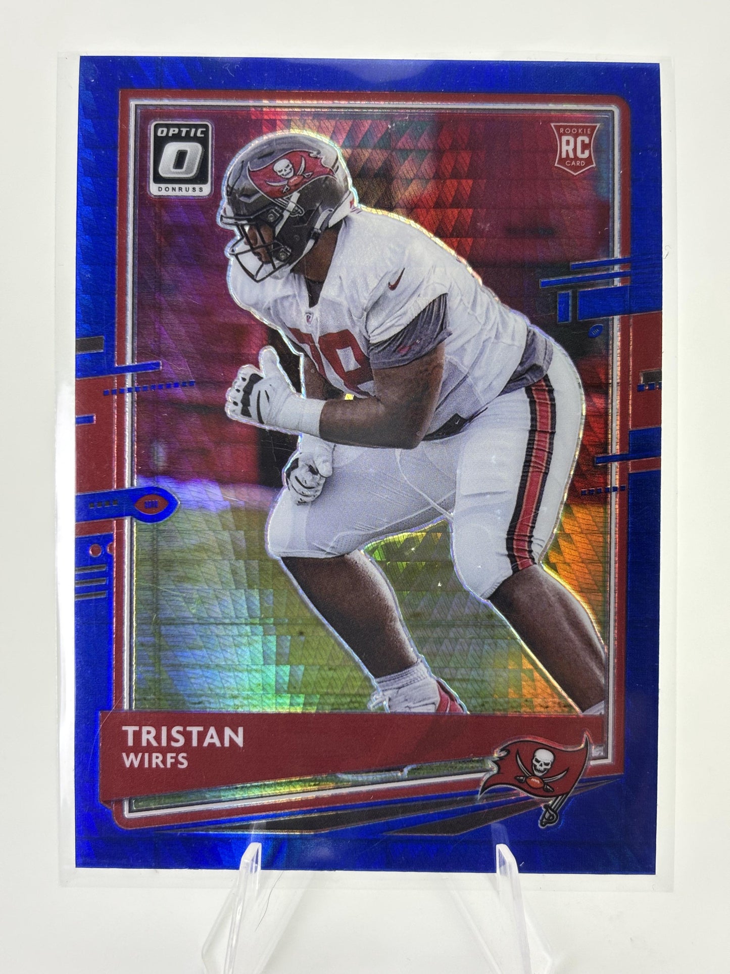 2020 Donruss Optic #129 Tristan Wirfs Blue Hyper