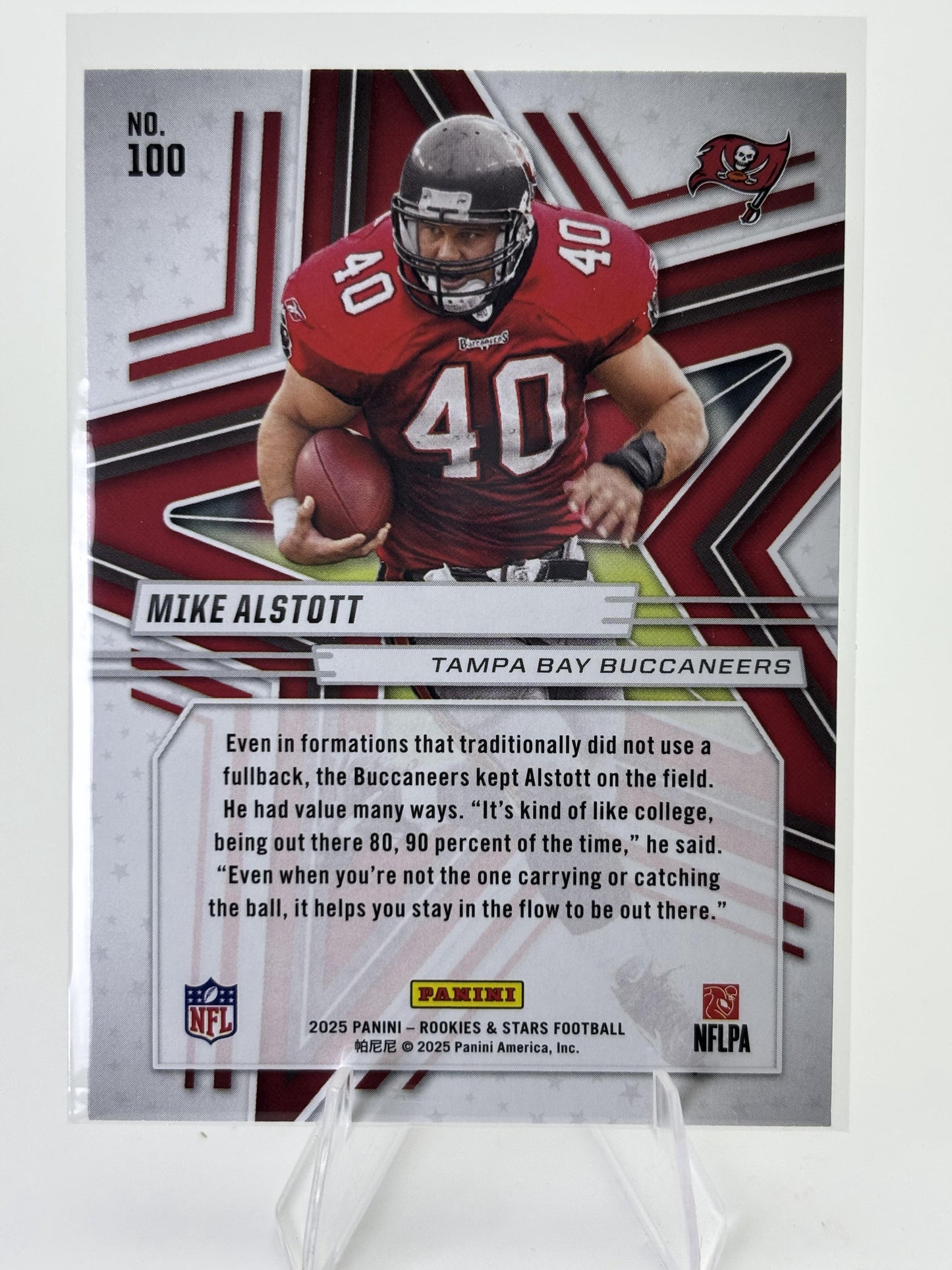 2025 Panini Rookies & Stars #100 Mike Alstott