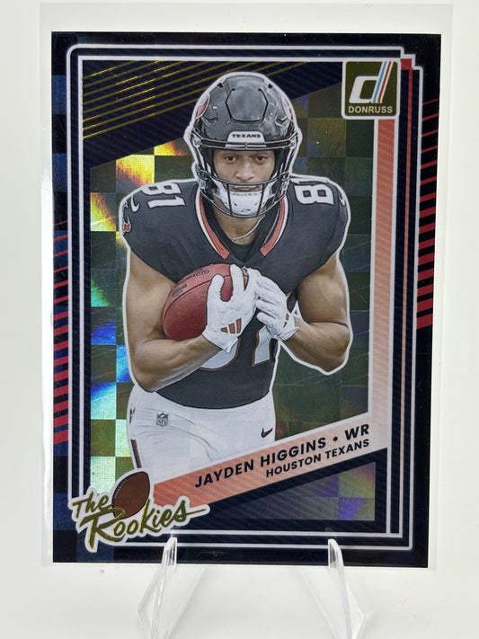 2025 Donruss #11 Jayden Higgins The Rookies