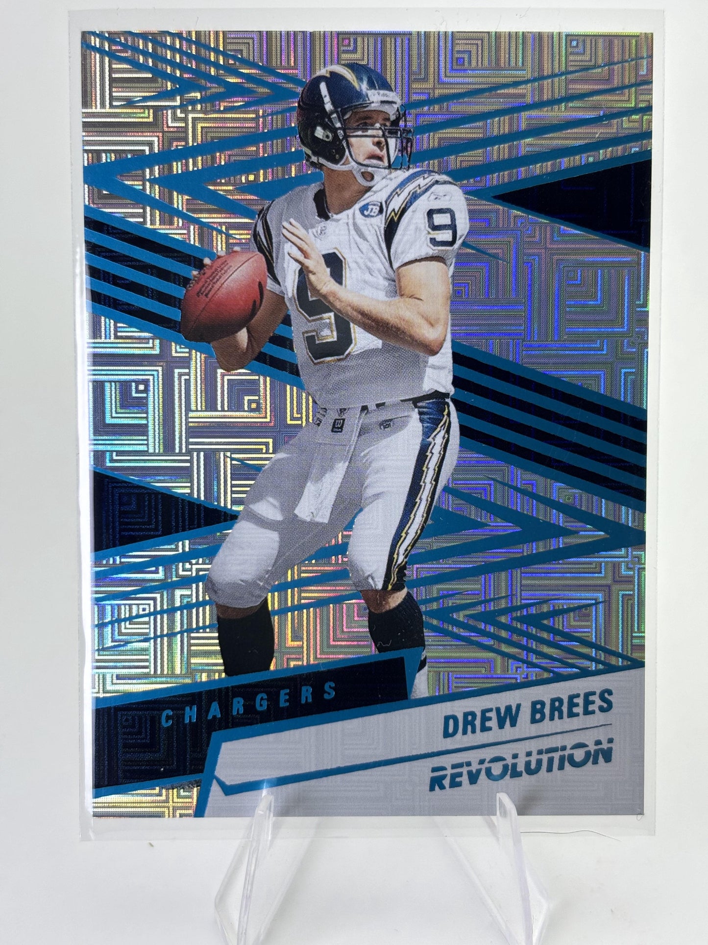 2025 Panini Revolution #22 Drew Brees Teal Levels #/499
