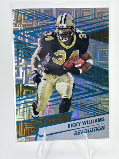 2025 Panini Revolution #170 Ricky Williams Teal Levels #/499