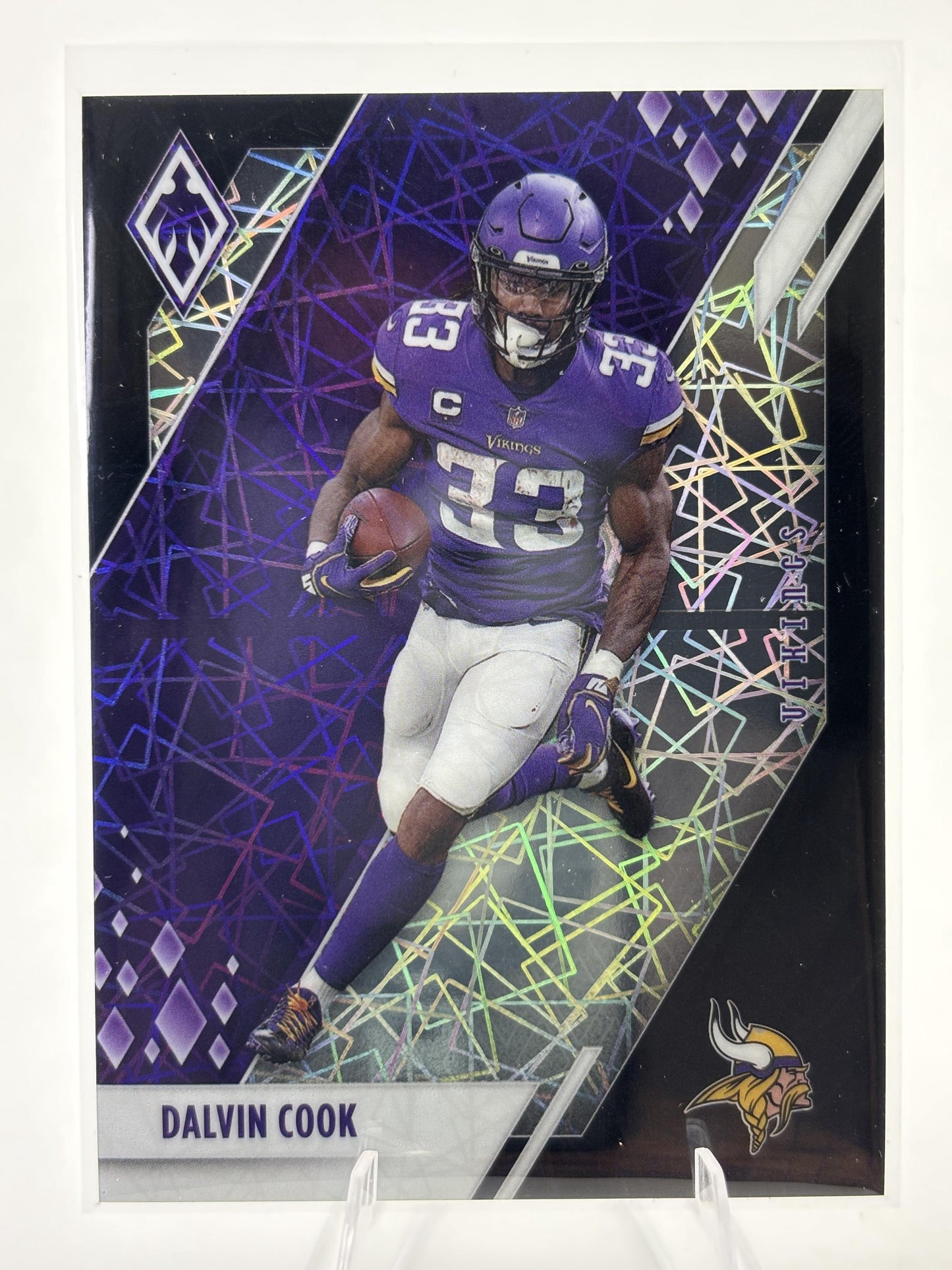 2021 Panini Phoenix #55 Dalvin Cook Black Lazer #/10