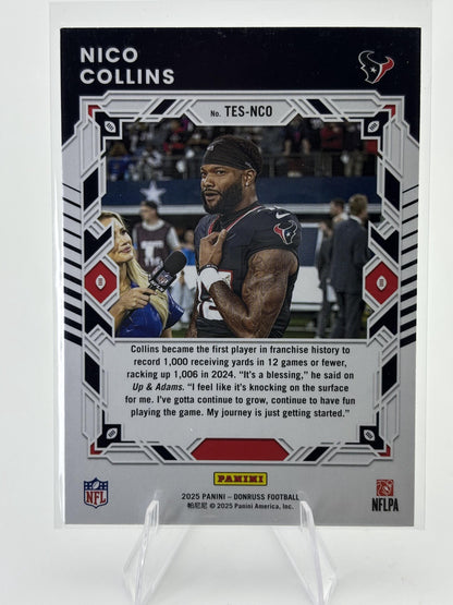 2025 Donruss #TES-NCO Nico Collins The Elite Series