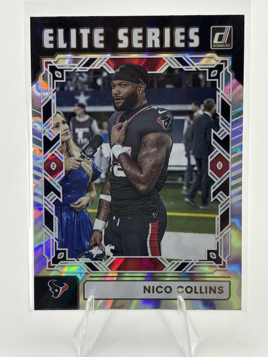 2025 Donruss #TES-NCO Nico Collins The Elite Series
