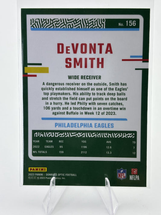 2023 Donruss Optic #156 DeVonta Smith