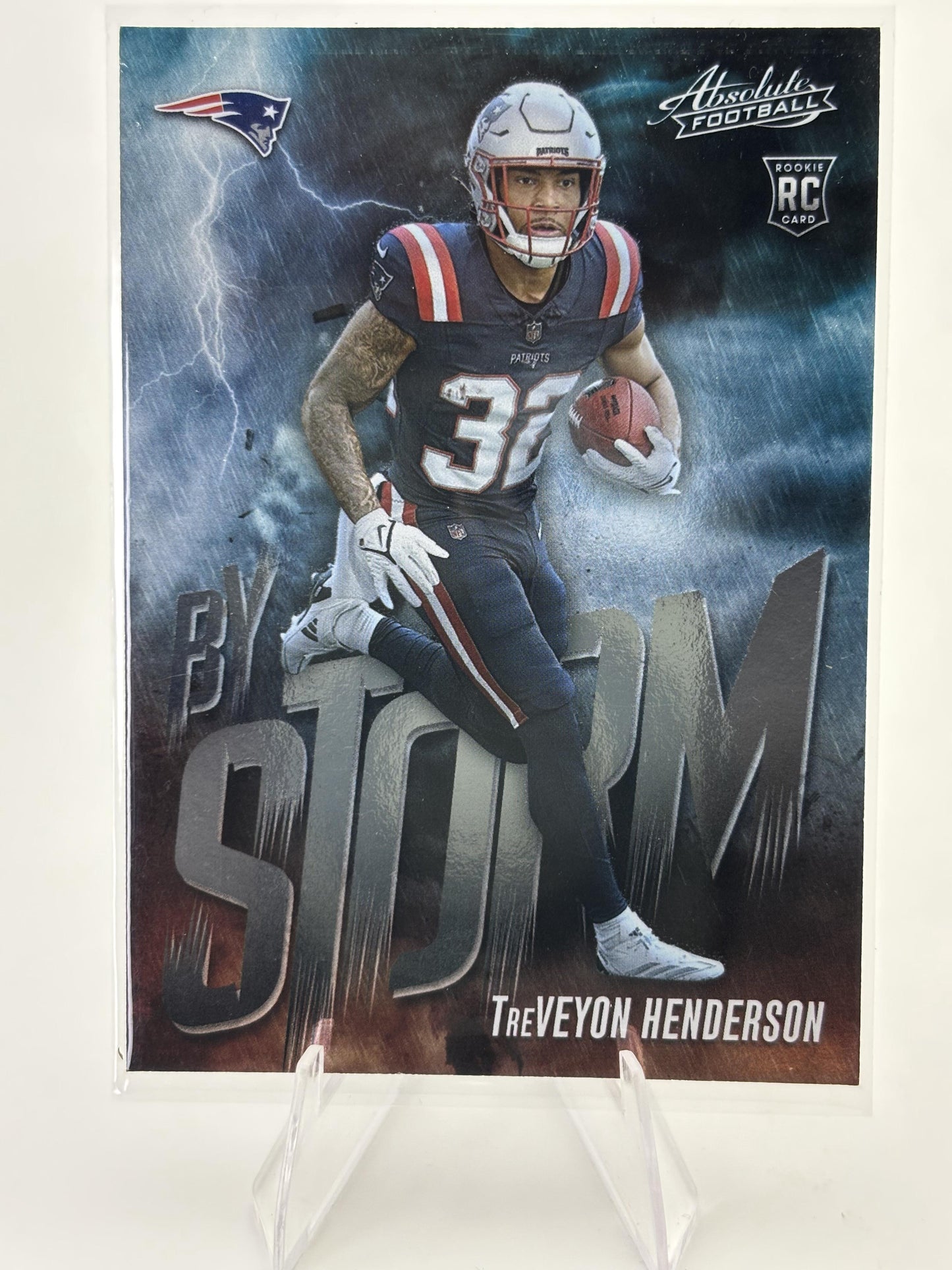 2025 Panini Absolute #19 TreVeyon Henderson By Storm