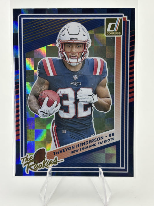 2025 Donruss #16 TreVeyon Henderson The Rookies