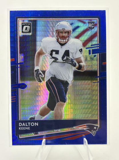 2020 Donruss Optic #147 Dalton Keene Blue hyper