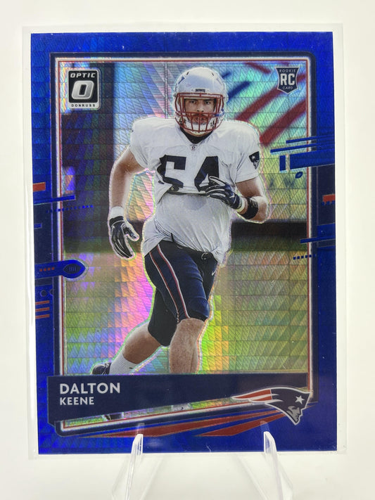 2020 Donruss Optic #147 Dalton Keene Blue hyper