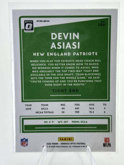 2020 Donruss Optic #146 Devin Asiasi