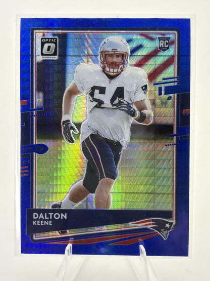 2020 Donruss Optic #147 Dalton Keene Blue Hyper