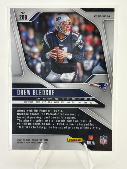 2024 Panini Prizm #200 Drew Bledsoe Lazer