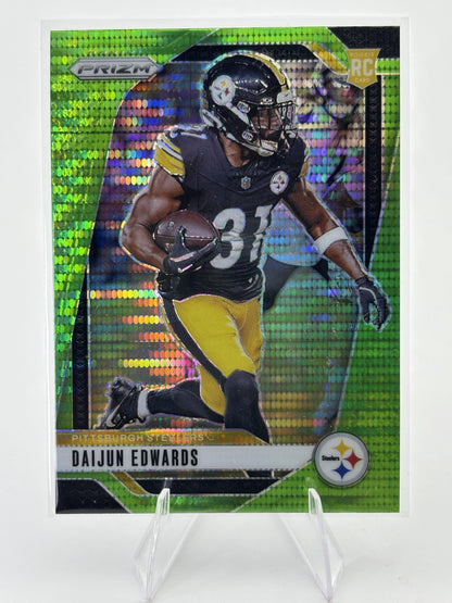 2024 Panini Prizm #323 Daijun Edwards Green