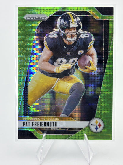 2024 Panini Prizm #244 Pat Freiermuth Green