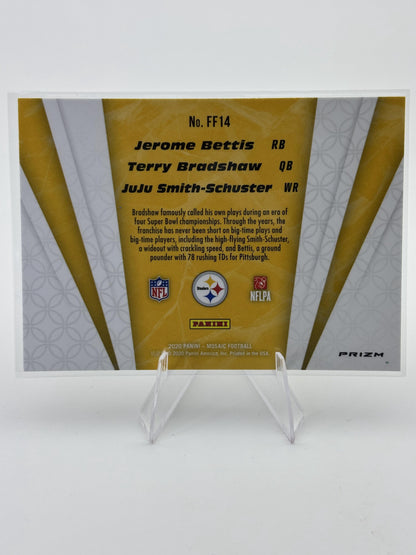 Jerome Bettis / JuJu Smith-Schuster / Terry Bradshaw green