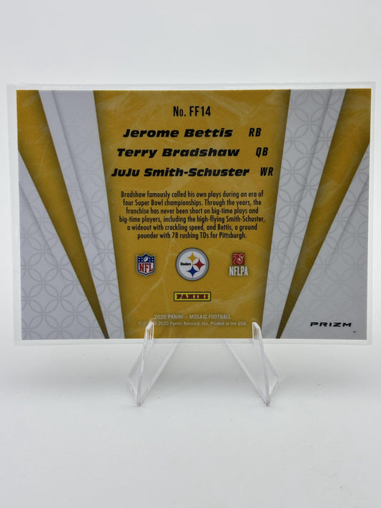Jerome Bettis / JuJu Smith-Schuster / Terry Bradshaw green
