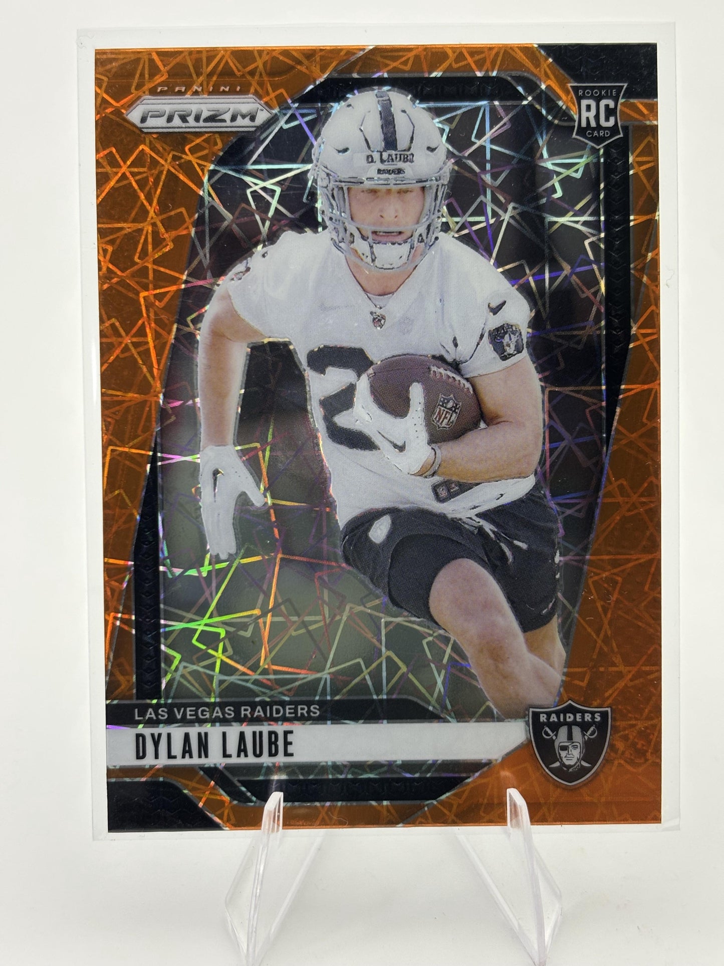 2024 Panini Prizm #330 Dylan Laube Lazer