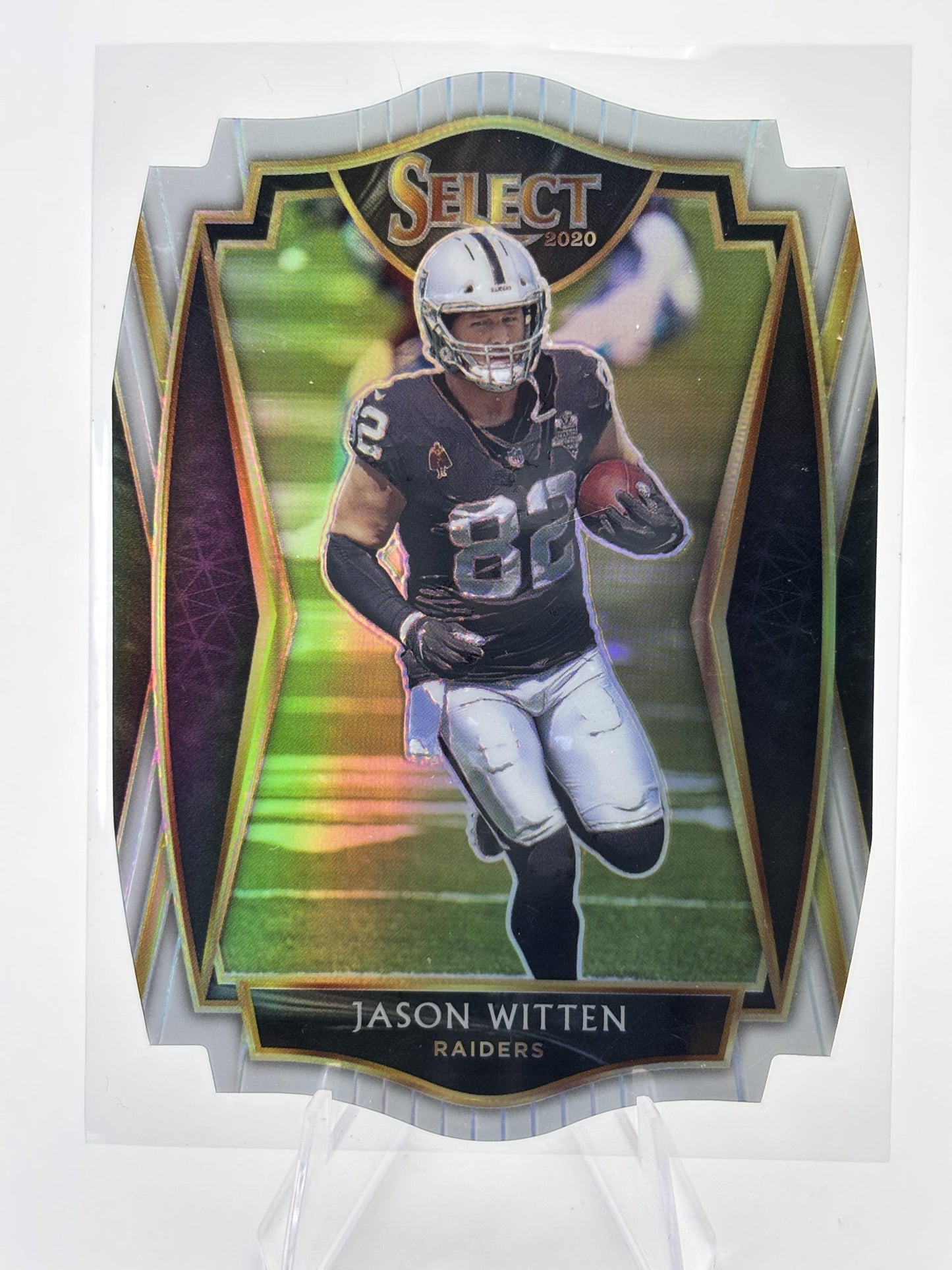 2020 Panini Select #138 Jason Witten White Prizm Die Cut