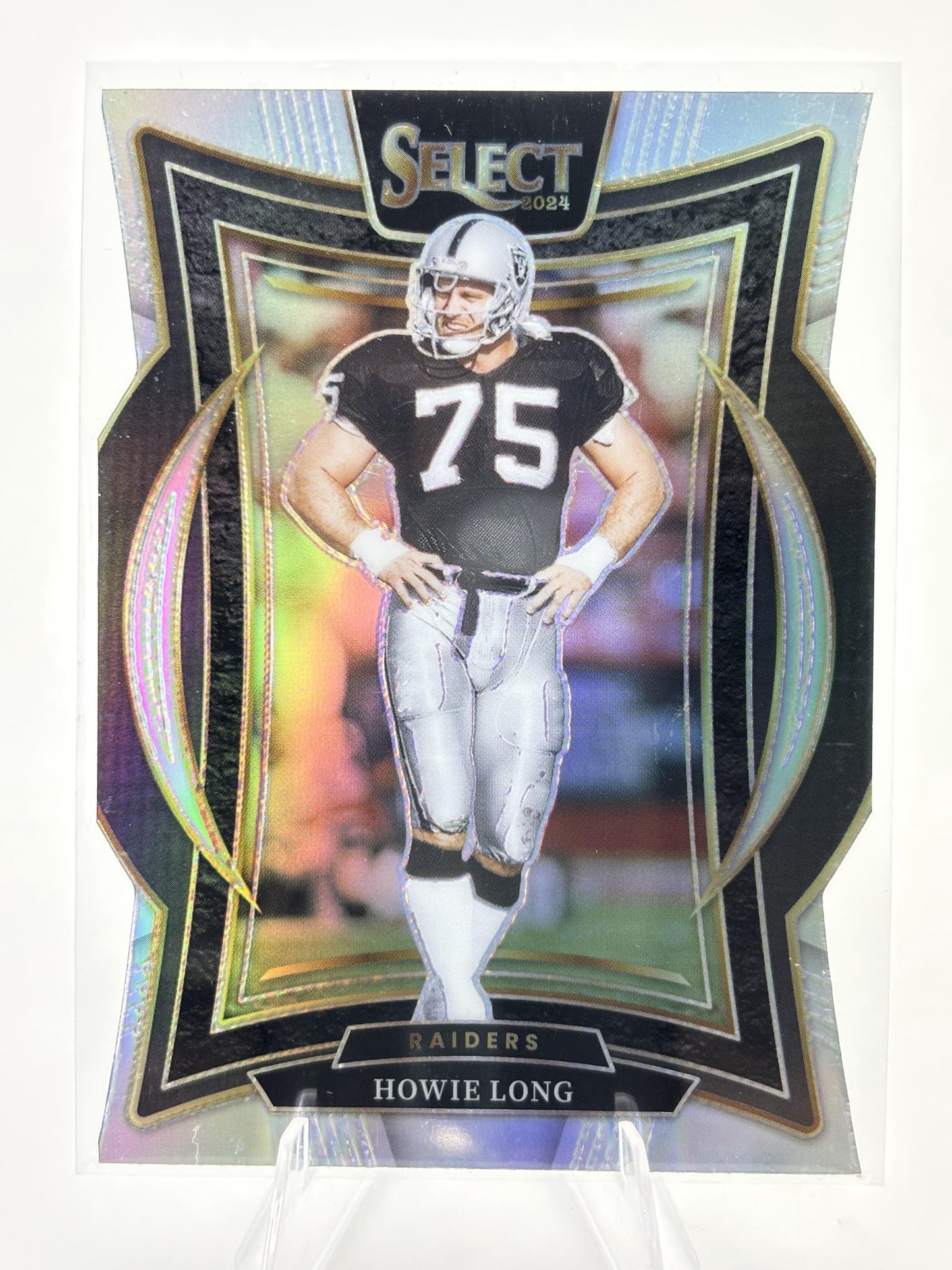 2024 Panini Select #60 Howie Long Silver Prizm Die Cut