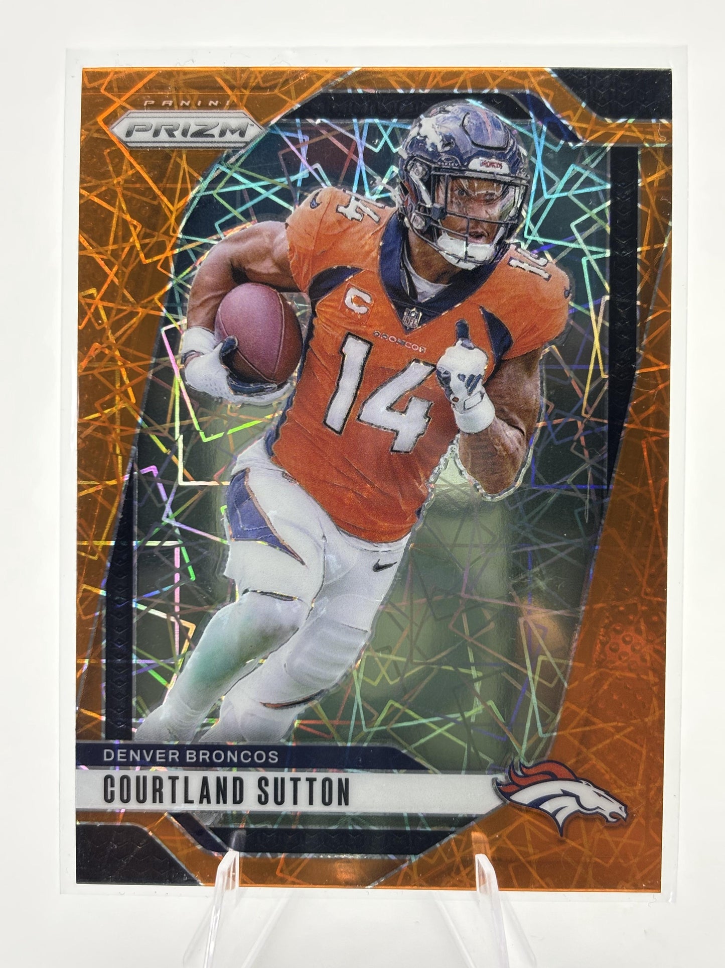 2024 Panini Prizm #86 Courtland Sutton Lazer