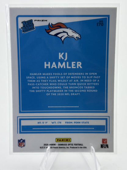 2020 Donruss Optic #170 KJ Hamler Holo