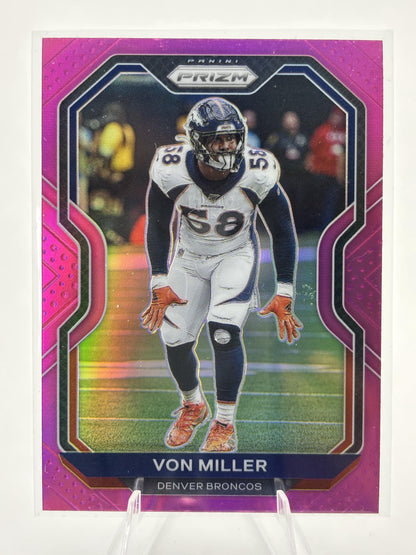 2020 Panini Prizm #117 Von Miller Prizm Pink