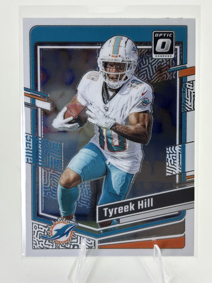 2023 Donruss Optic #119 Tyreek Hill Holo