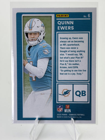 2025 Donruss #6 Quinn Ewers The Rookies