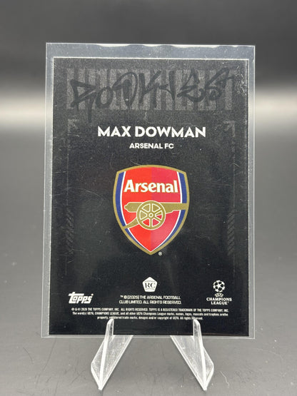2025-26 Topps Knockout UEFA Club Competitions Max Dowman