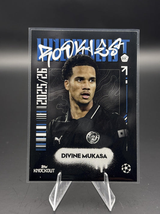 2025-26 Topps Knockout UEFA Club Competitions #NNO Divine Mukasa