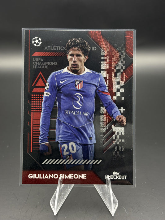 2025-26 Topps Knockout UEFA Club Competitions Giuliano Simeone