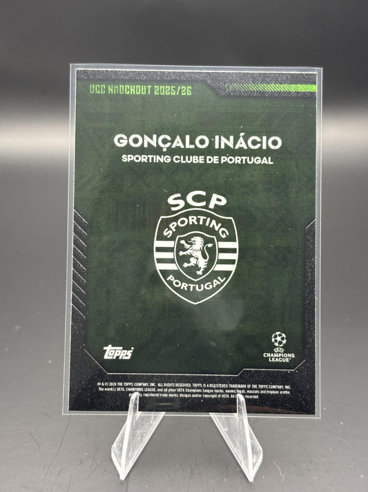 2025-26 Topps Knockout UEFA Club Competitions #NNO Gonçalo Inácio