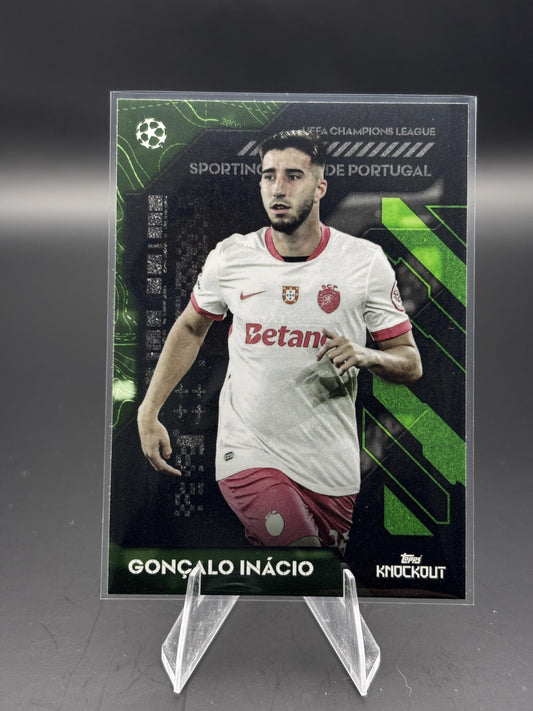 2025-26 Topps Knockout UEFA Club Competitions #NNO Gonçalo Inácio
