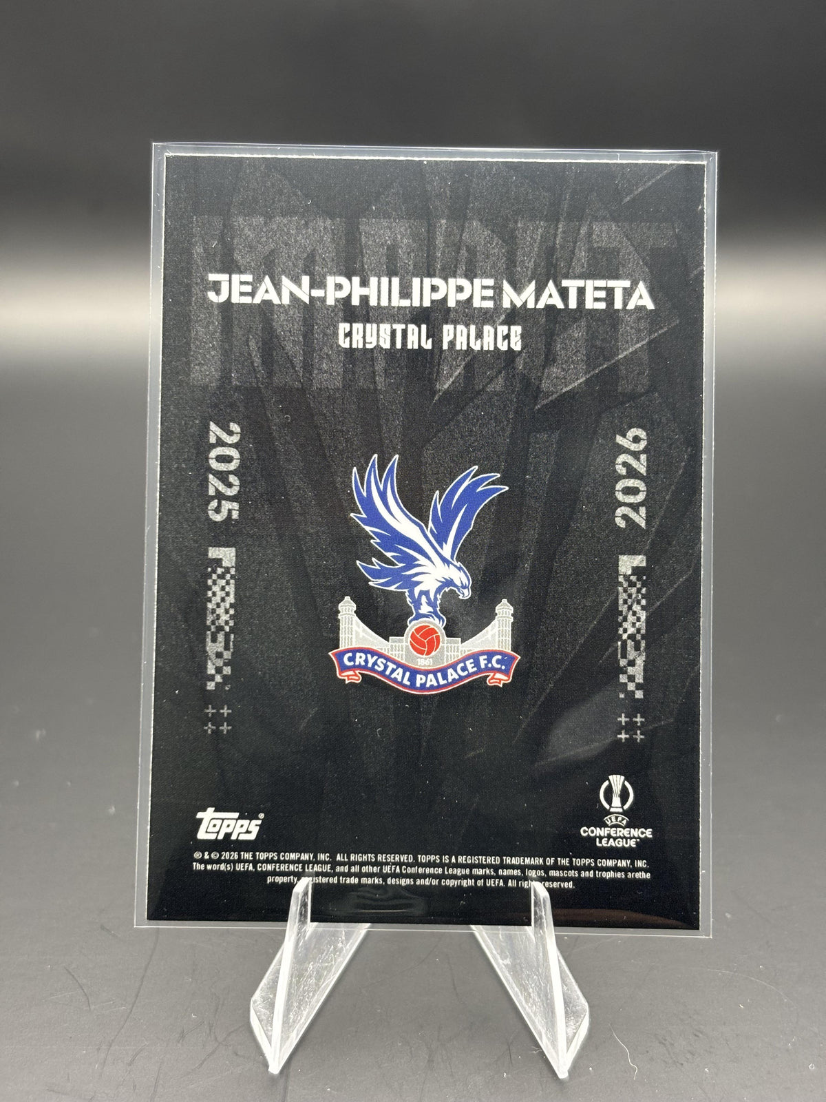 2025-26 Topps Knockout UEFA Club Competitions Jean-Philippe Mateta