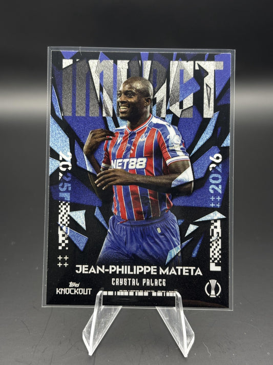 2025-26 Topps Knockout UEFA Club Competitions Jean-Philippe Mateta