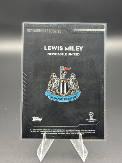 2025-26 Topps Knockout UEFA Club Competitions Lewis Miley