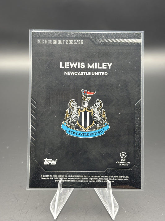 2025-26 Topps Knockout UEFA Club Competitions Lewis Miley