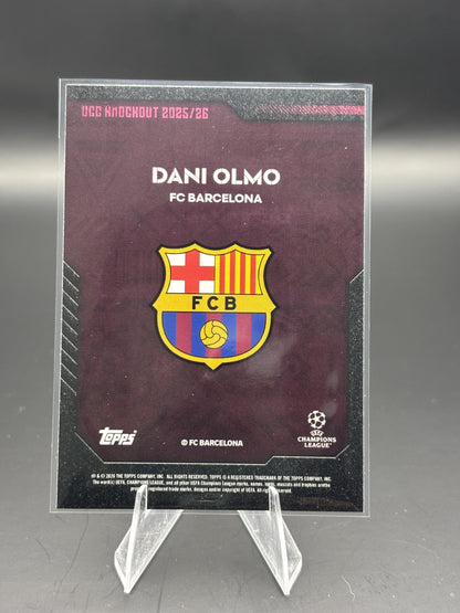 2025-26 Topps Knockout UEFA Club Competitions Dani Olmo