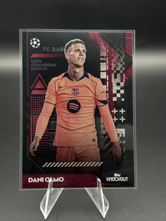 2025-26 Topps Knockout UEFA Club Competitions Dani Olmo
