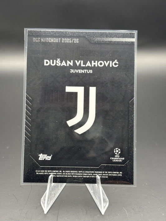 2025-26 Topps Knockout UEFA Club Competitions Dušan Vlahović