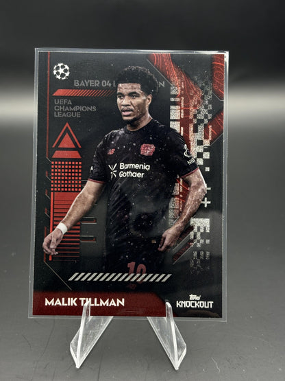 2025-26 Topps Knockout UEFA Club Competitions Malik Tillman