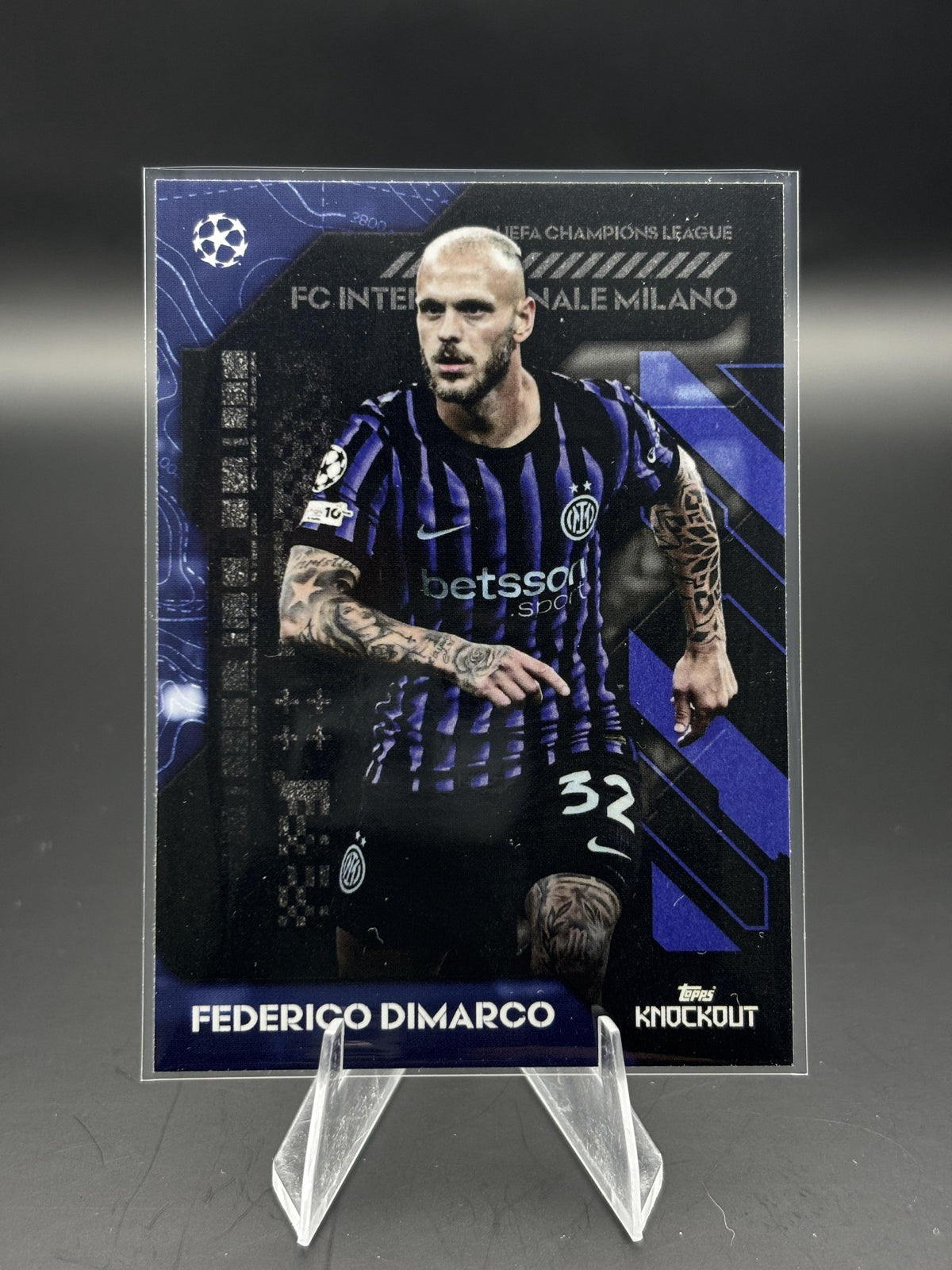 2025-26 Topps Knockout UEFA Club Competitions Federico Dimarco