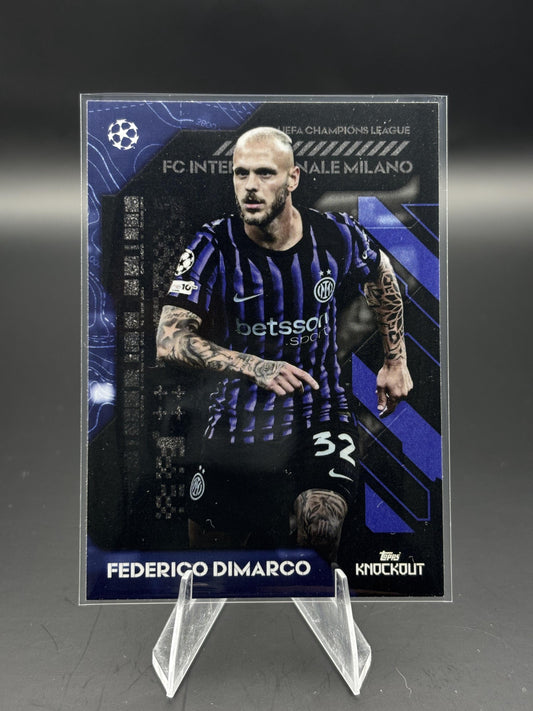 2025-26 Topps Knockout UEFA Club Competitions Federico Dimarco