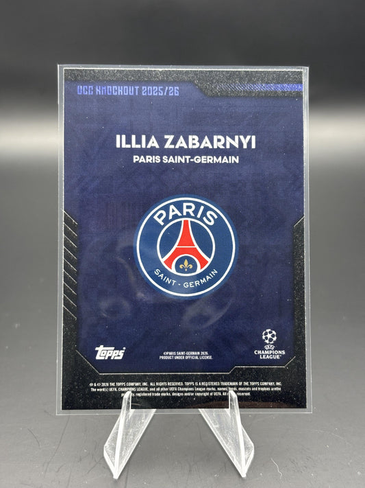 2025-26 Topps Knockout UEFA Club Competitions Illia Zabarnyi