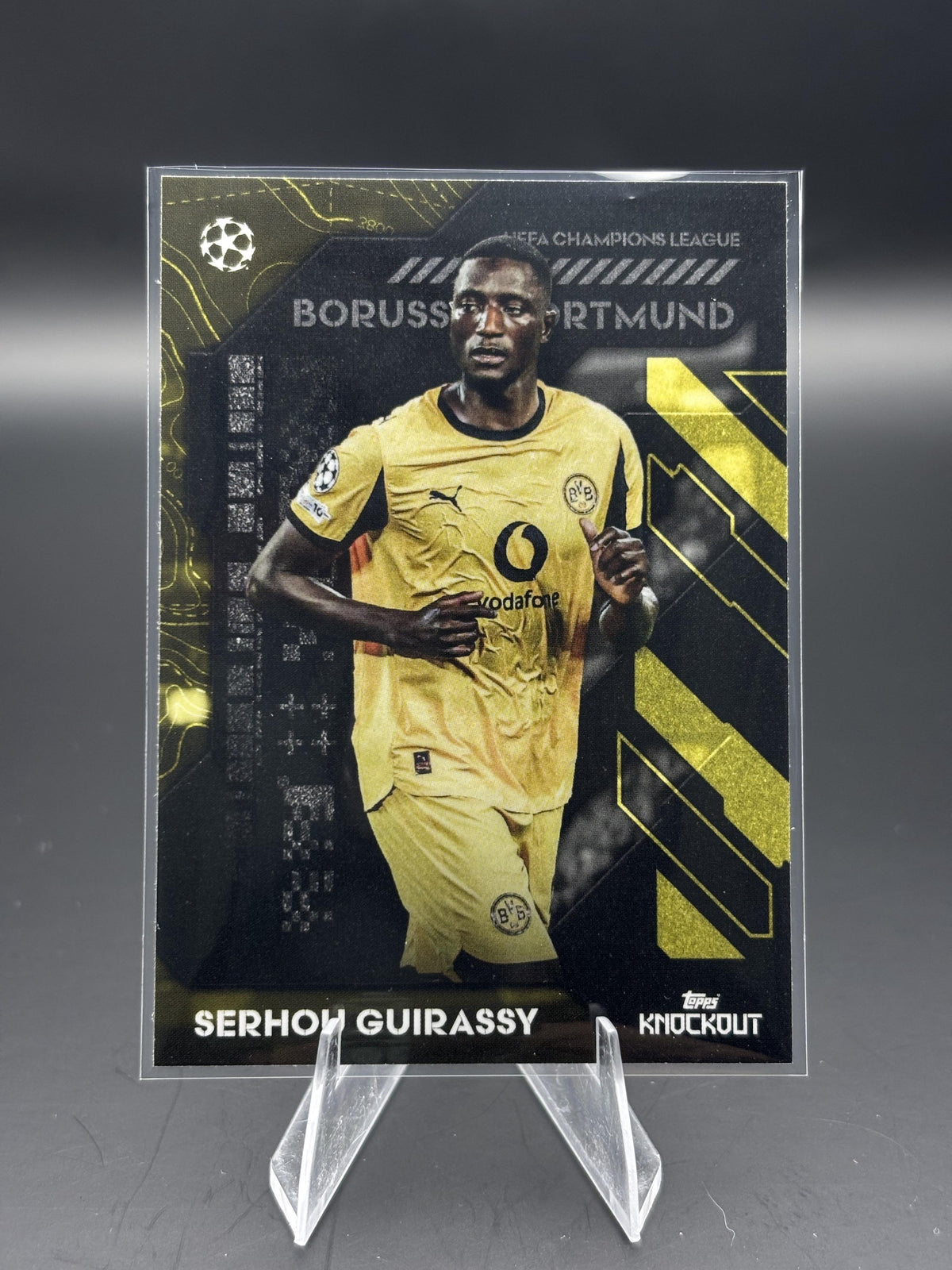 2025-26 Topps Knockout UEFA Club Competitions Serhou Guirassy